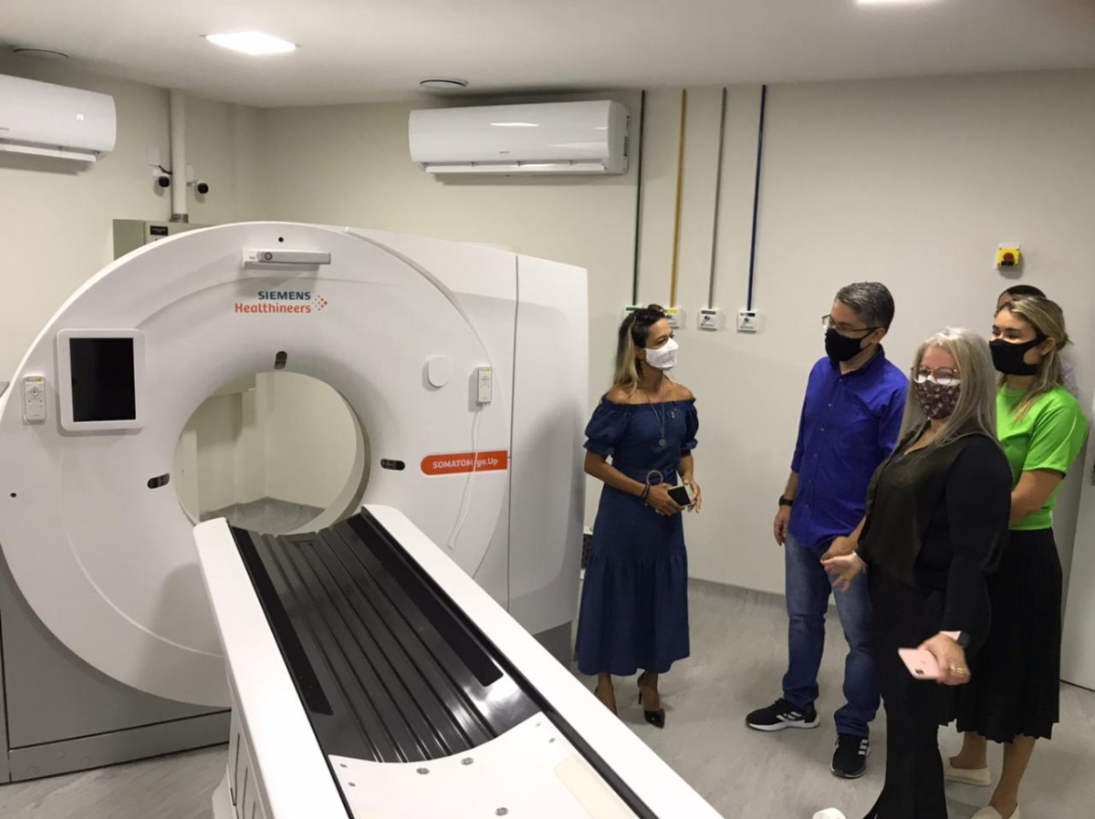 Sheyla Galba visita Hospital São José e cobra do Município e do Estado pontualidade nos repasses financeiros (Foto: Assessoria Sheyla Galba)