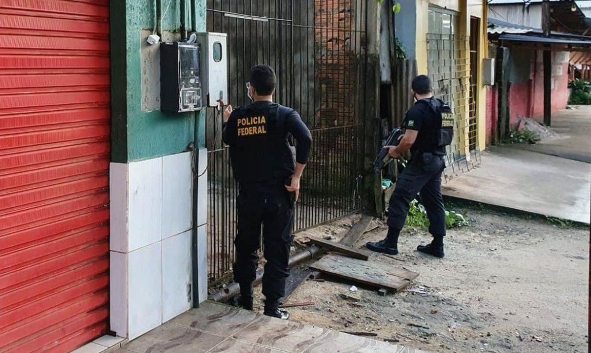 PF combate migração ilegal na fronteira com a Guiana Francesa (Foto: Divulgação/ Policia Federal)