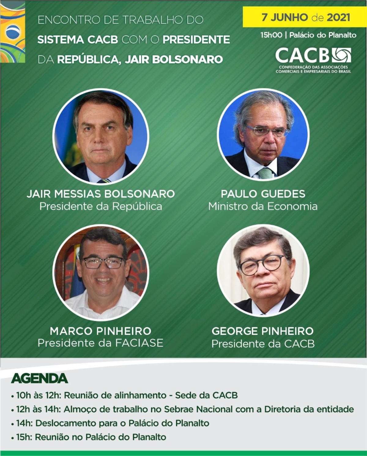 Presidente da Acese participará de reunião com presidente Bolsonaro em Brasília (Imagem: Acese)
