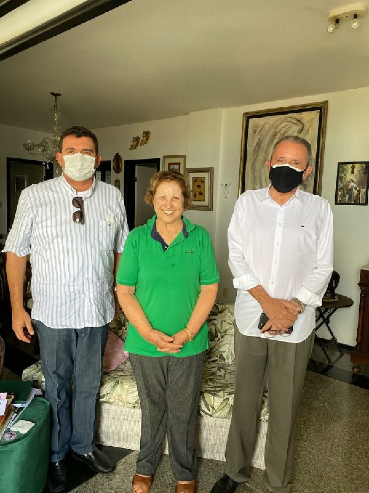 Dirigentes do DEM tem encontro visando pleito eleitoral 2022 (Foto: Assessoria José Carlos Machado)