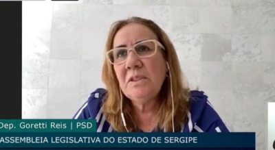Goretti Reis defende vagas para enfermagem forense em concurso público para cargos na Segurança Pública (Foto: Assessoria Goretti Reis)