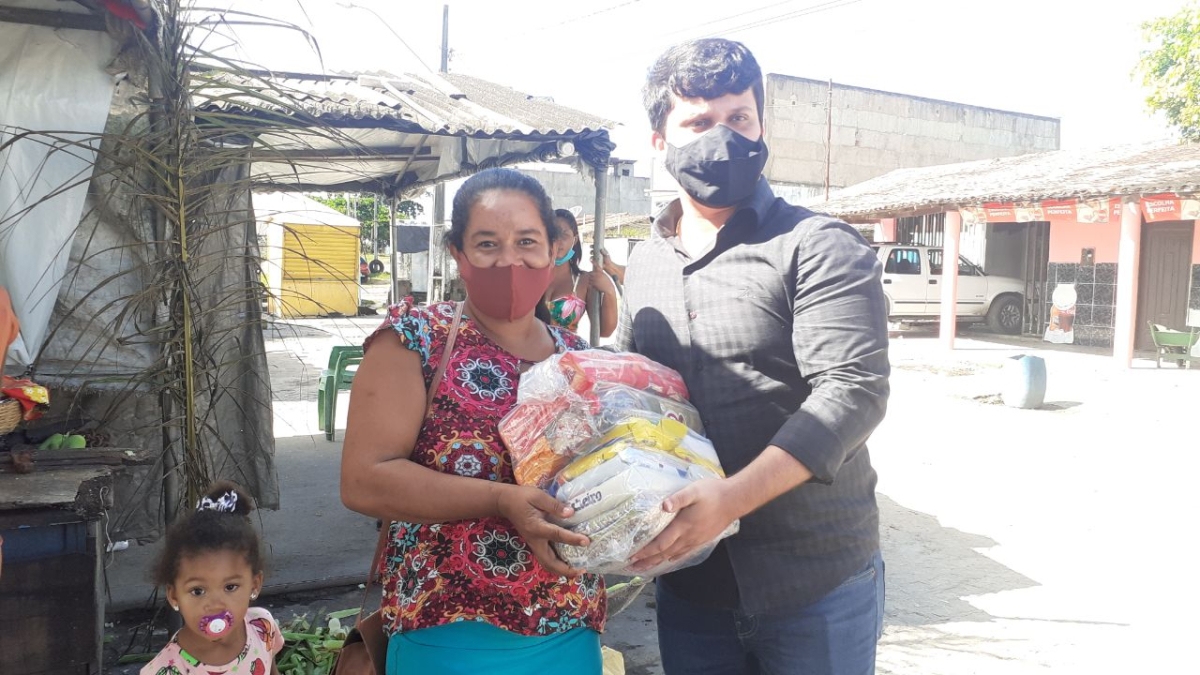 Prefeito de Rosário do Catete doa 40% do seu salário para aquisição de cestas básicas (Foto: Assessoria)
