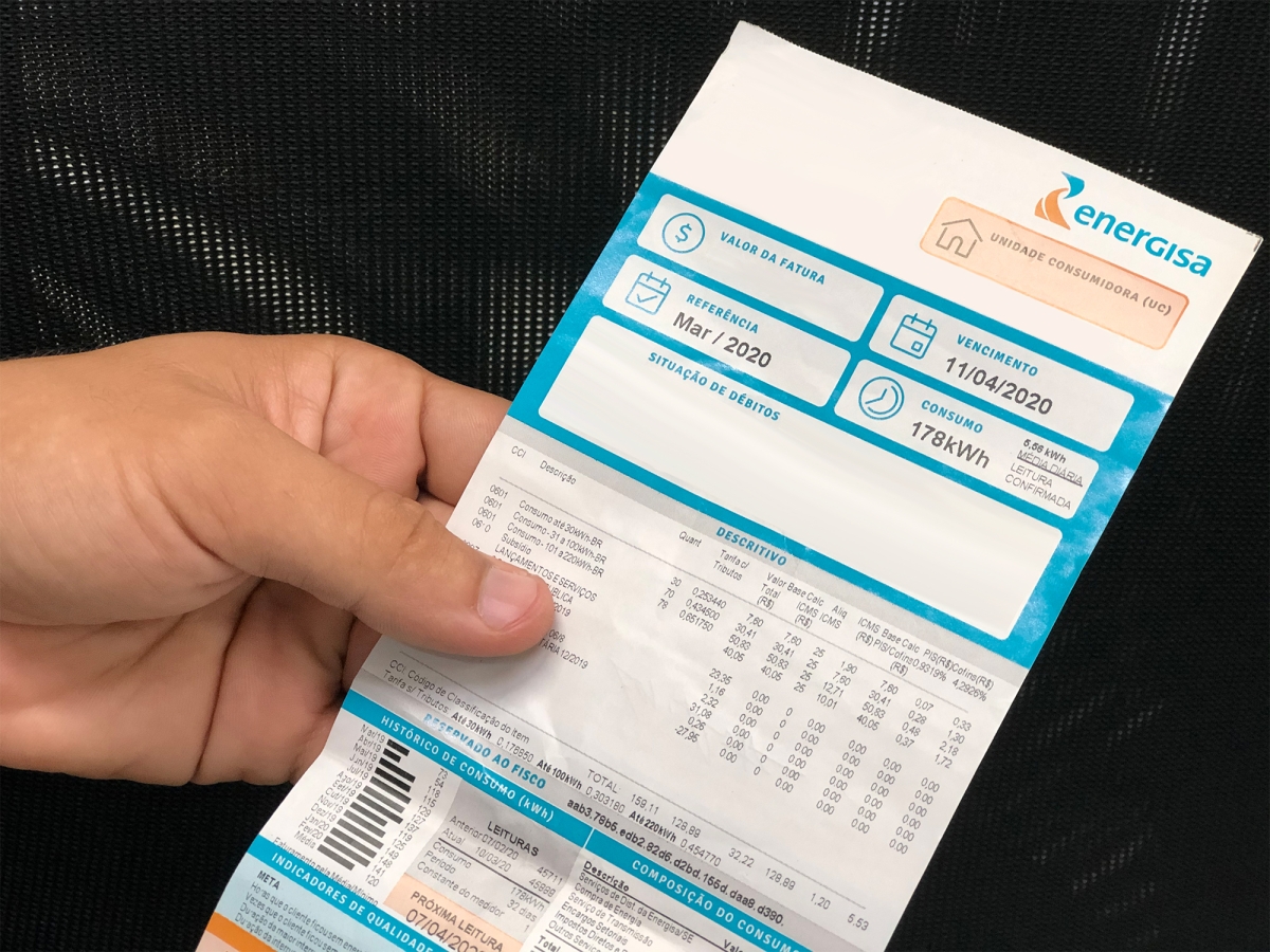 Contas de energia em atraso podem ser negociadas com condições especiais (Foto: Comunicação Energisa)