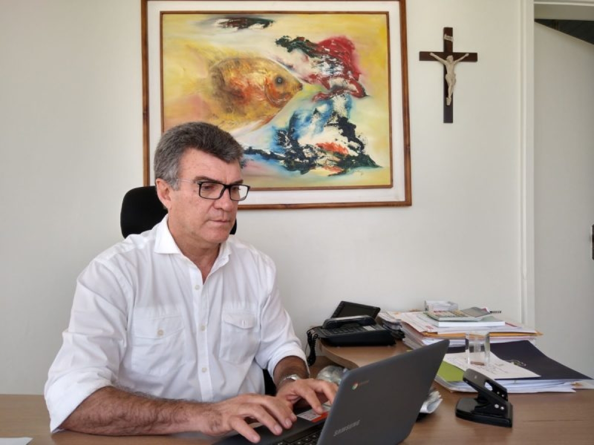 Garibalde Mendonça pede poço para assentamento em Riachuelo (Foto: Divulgação/ Ascom)