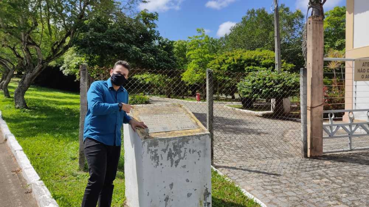 Anderson de Tuca pede revitalização no Parque da Cidade (Foto: Assessoria Anderson de Tuca)