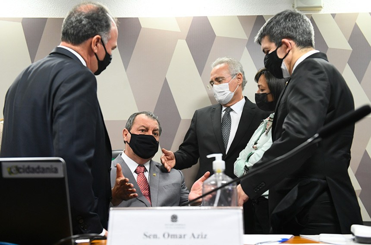 CPI que investiga atuação do governo no combate à pandemia de covid-19 se dedica, durante o recesso parlamentar, à análise dos documentos já obtidos (Foto: Marcos Oliveira/ Agência Senado)