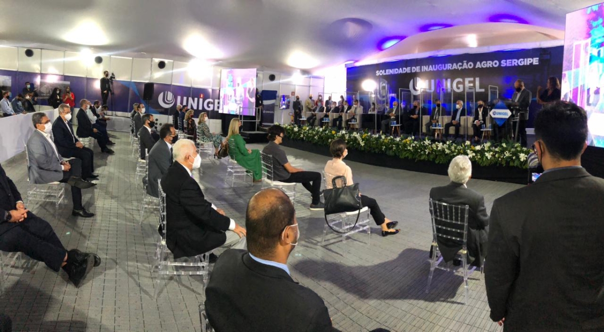 Unigel inaugura oficialmente fábrica em Laranjeiras (Foto: Ascom Prefeitura de Laranjeiras)