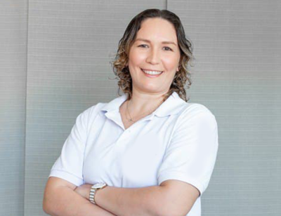 Engenheira civil e a professora da Universidade Tiradentes, Andréa Quaranta (Foto: Assessoria de Imprensa Unit)