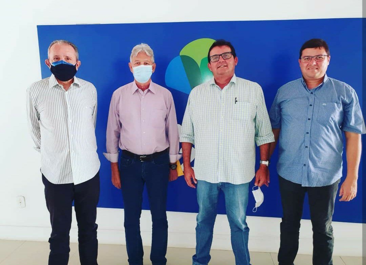 José Carlos Machado se reúne com Jorge Alberto para tratar de sua filiação no DEM (Foto: Assessoria José Carlos Machado)