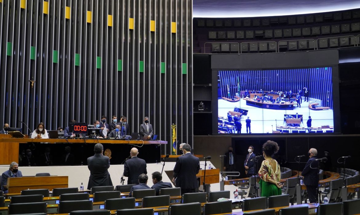 Sem distritão, Câmara aprova texto-base da PEC da reforma eleitoral (Foto: Pablo Valadares/ Câmara dos Deputados)