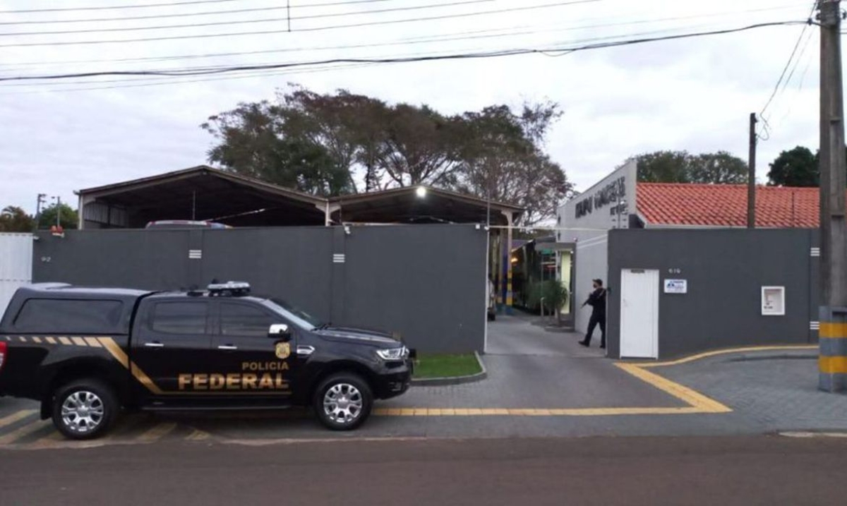 PF desarticula quadrilha de tráfico internacional de armas e drogas (Foto: Comunicação Social da Polícia Federal em Foz do Iguaçu/ PR)