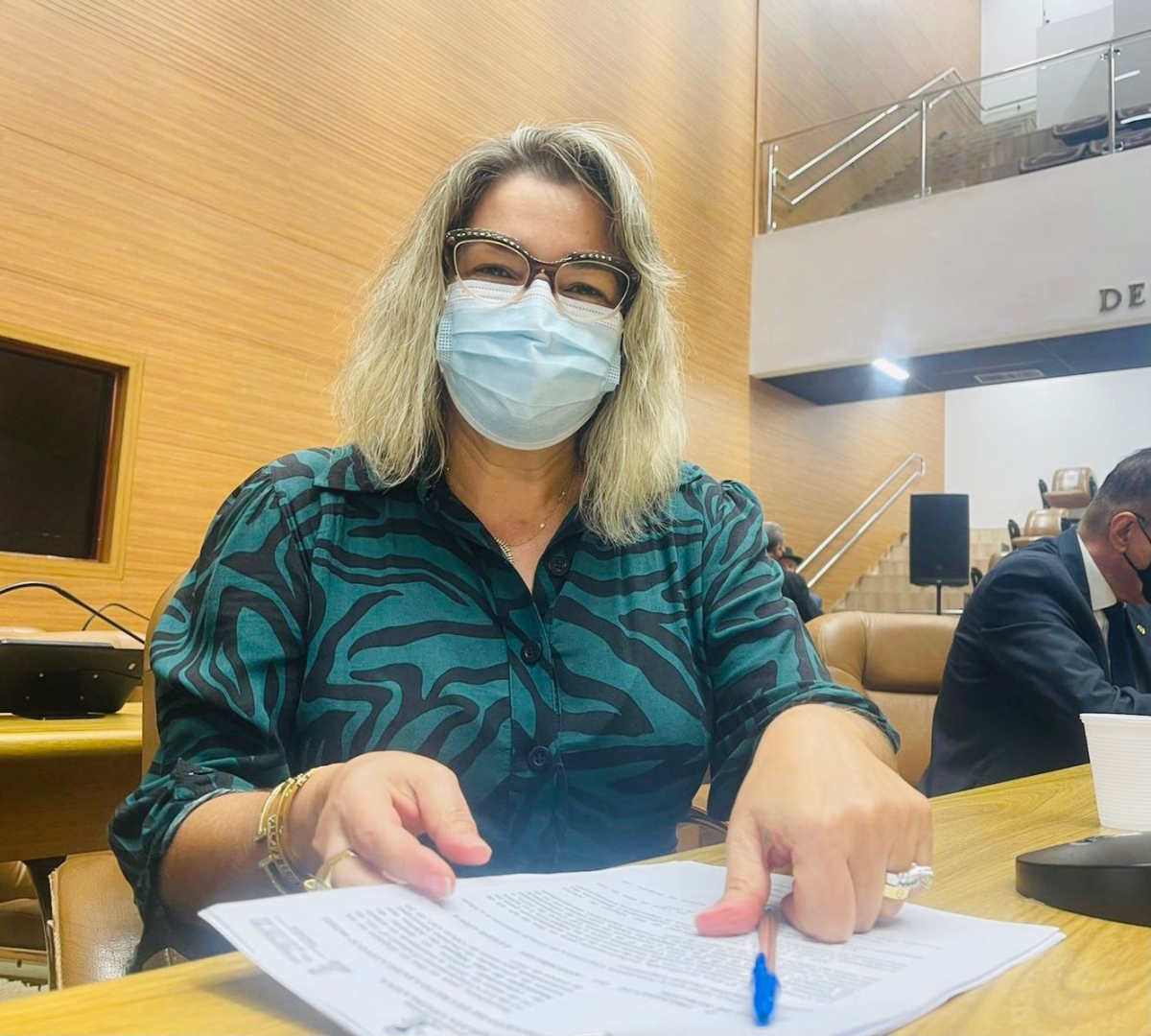 Janier Mota alerta sobre a importância da conscientização da esclerose múltipla (Foto: Assessoria Janier Mota)