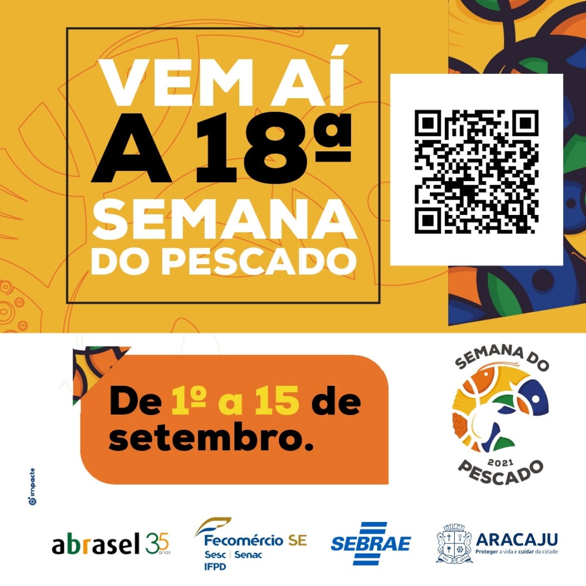Semana do Pescado acontece de 1º a 15 de setembro (Imagem: Divulgação/ Abrasel/SE)