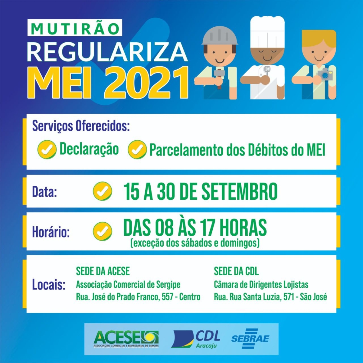 Mutirão ajudará MEIs a renegociarem dívidas (Imagem: Divulgação)
