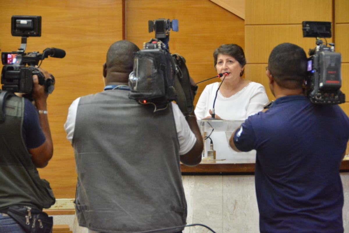 Maria Mendonça solicita construção da Orla marítima em Indiaroba (Foto: Assessoria Maria Mendonça)