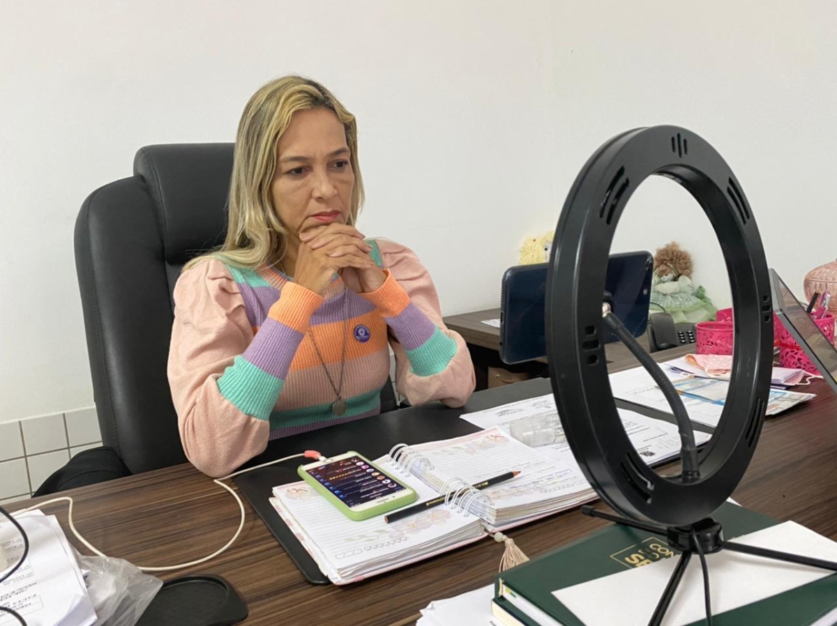 Sheyla Galba cobra posicionamento do prefeito de Aracaju sobre denúncia do MPF contra o Hospital de Campanha (Foto: Assessoria Sheyla Galba)