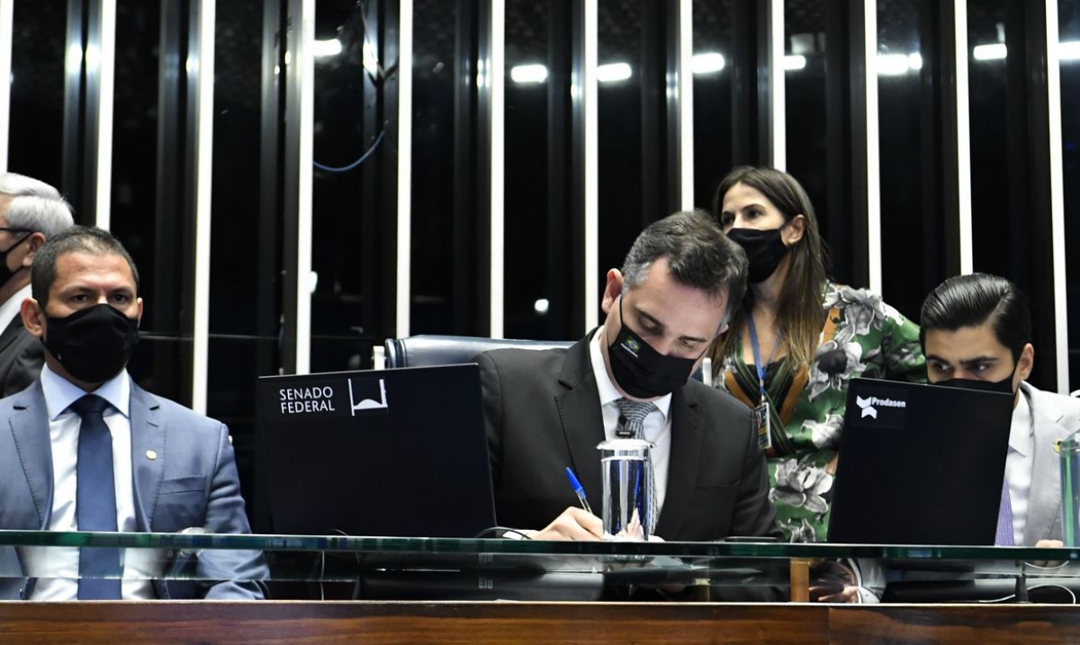 PEC da reforma eleitoral é promulgada no Congresso (Foto: Waldemir Barreto/ Agência Senado)