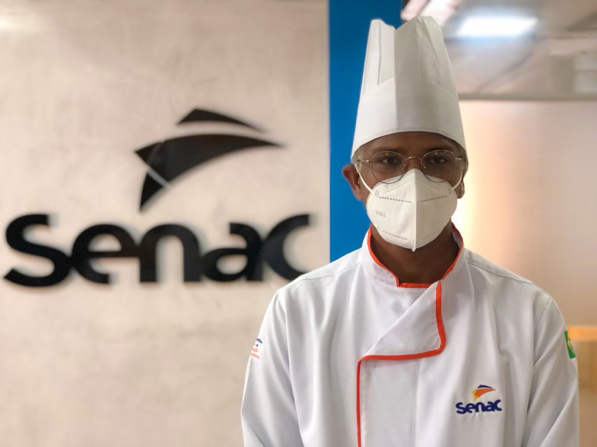 O competidor Ronald Nicolas (Foto: Senac/SE)