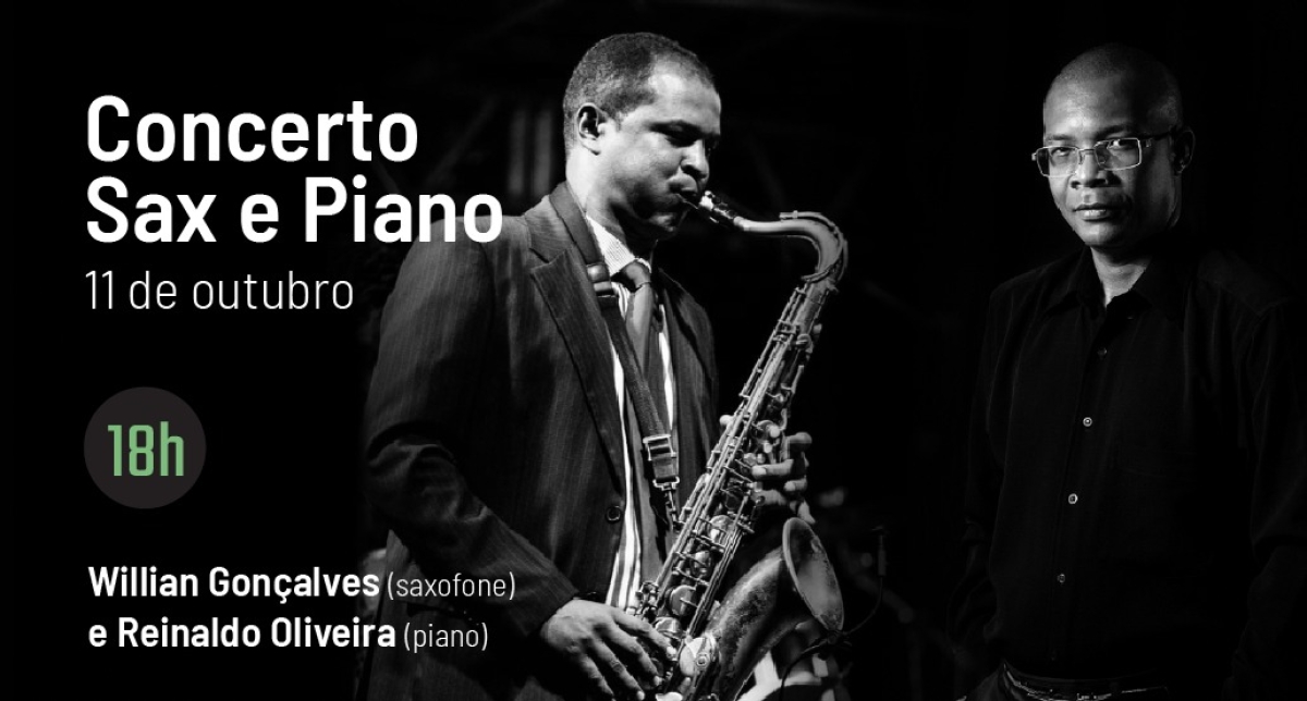 Sesc Partituras apresenta duo de sax e piano (Imagem: Divulgação/ Sesc/SE)