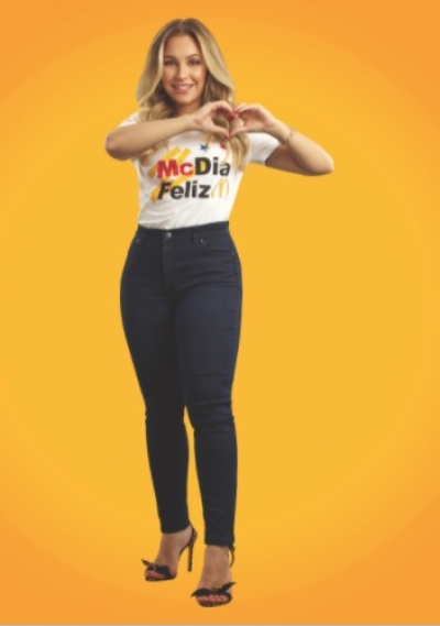 Este ano, o McDia Feliz conta com Carla Diaz como embaixadora (Imagem: Divulgação)