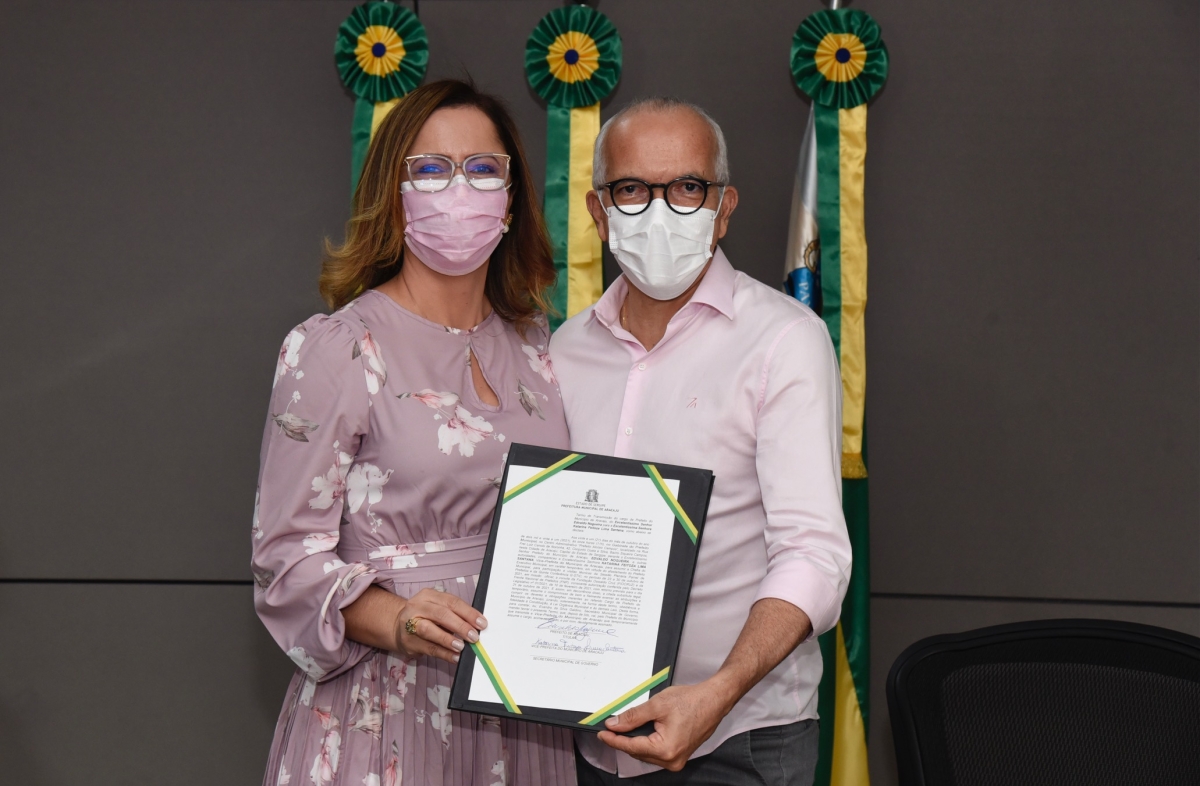 Edvaldo viaja para evento em Dubai e Katarina Feitoza assume interinamente gestão de Aracaju (Foto: Ana Lícia Menezes/ PMA)
