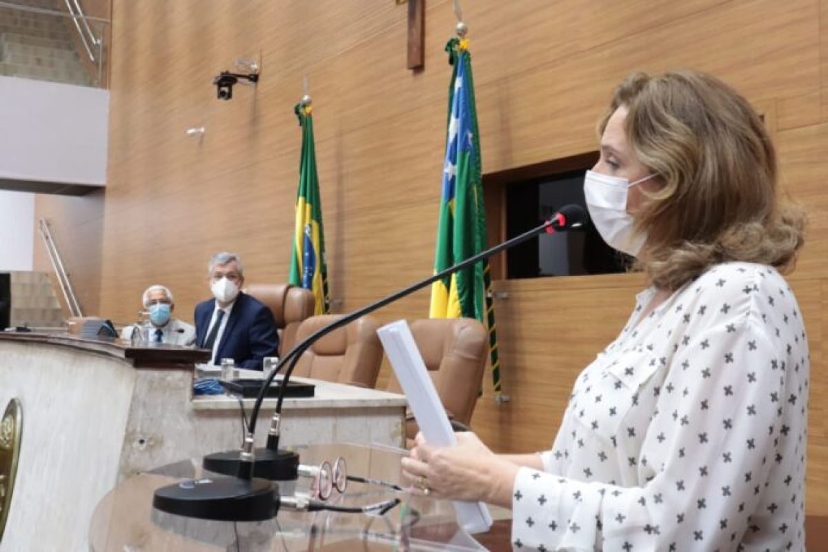 Professora Andréa Depieri, secretária-executiva da Comissão Estadual da Verdade (Foto: Jadilson Simões/ Alese)