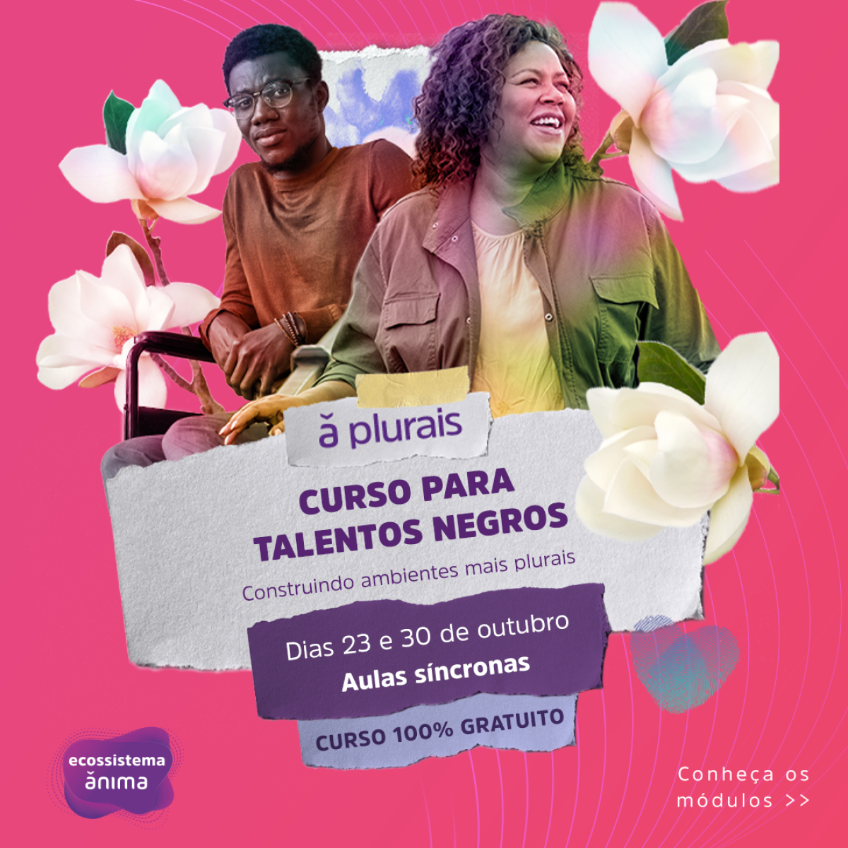 Instituto �?nima lança curso gratuito para talentos negros (Imagem: Divulgação)