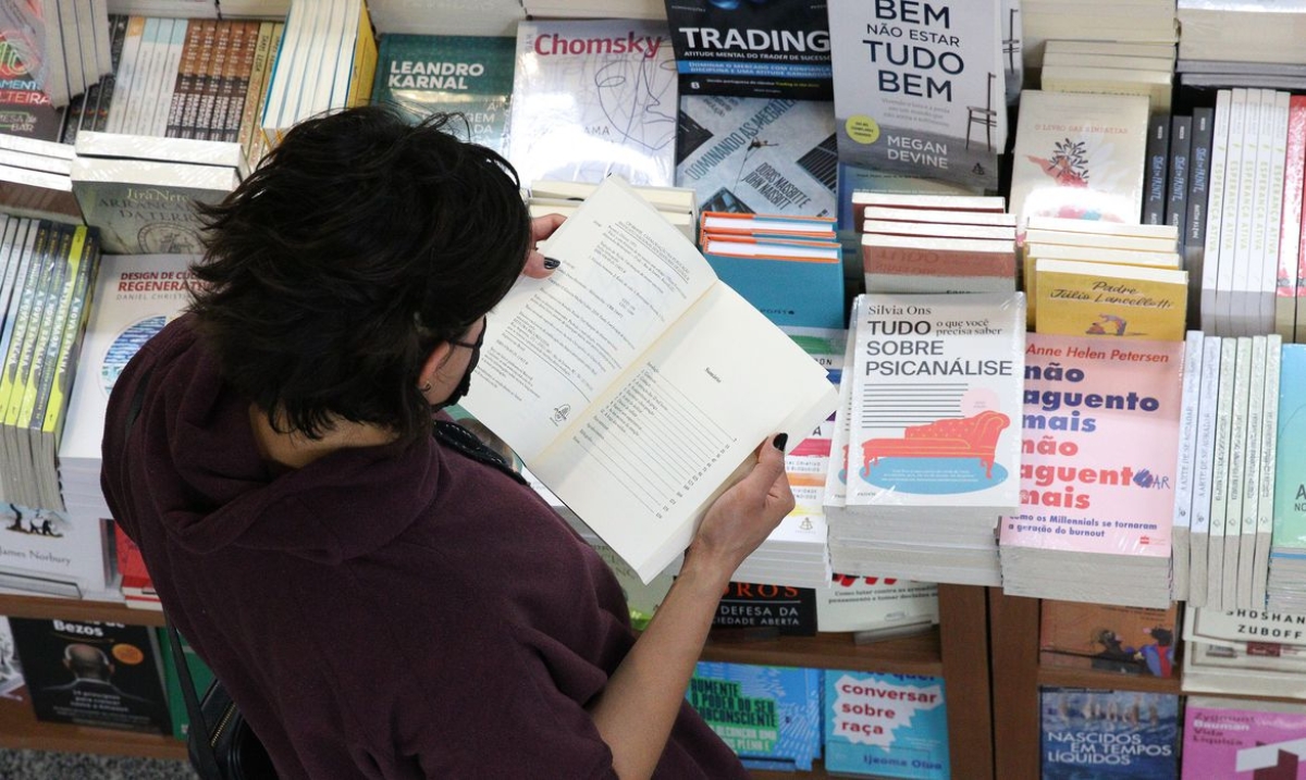 Dia Nacional do Livro: hábito da leitura aumentou na pandemia (Foto: Rovena Rosa/ Agência Brasil)