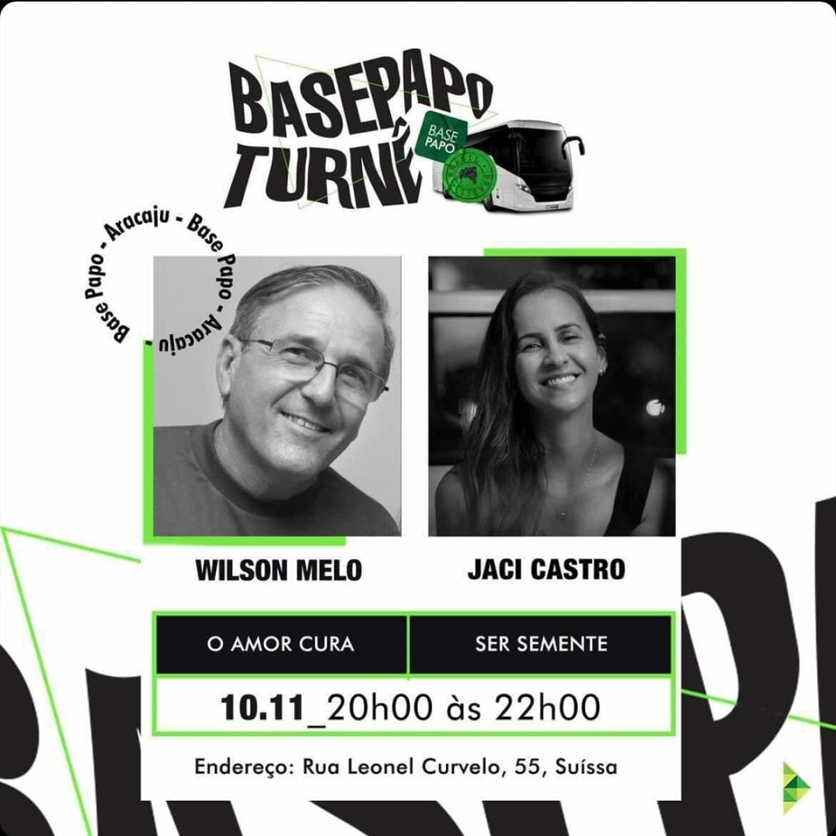 Base Colaborativa estará em Aracaju e realizará evento na sede da Avosos (Imagem: Divulgação)