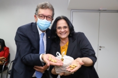 Damares Alves e Laércio Oliveira reúnem prefeitos para desenvolver ações sociais em Sergipe (Foto: Site Laércio Oliveira)