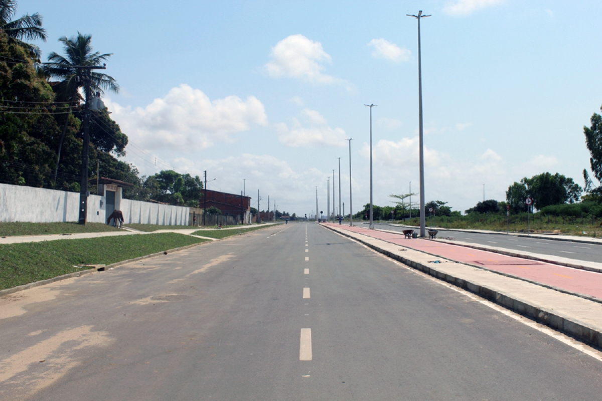 Nova avenida receberá o nome do conselheiro aposentado Reinaldo Moura 
(Foto: Ascom/ Emurb)