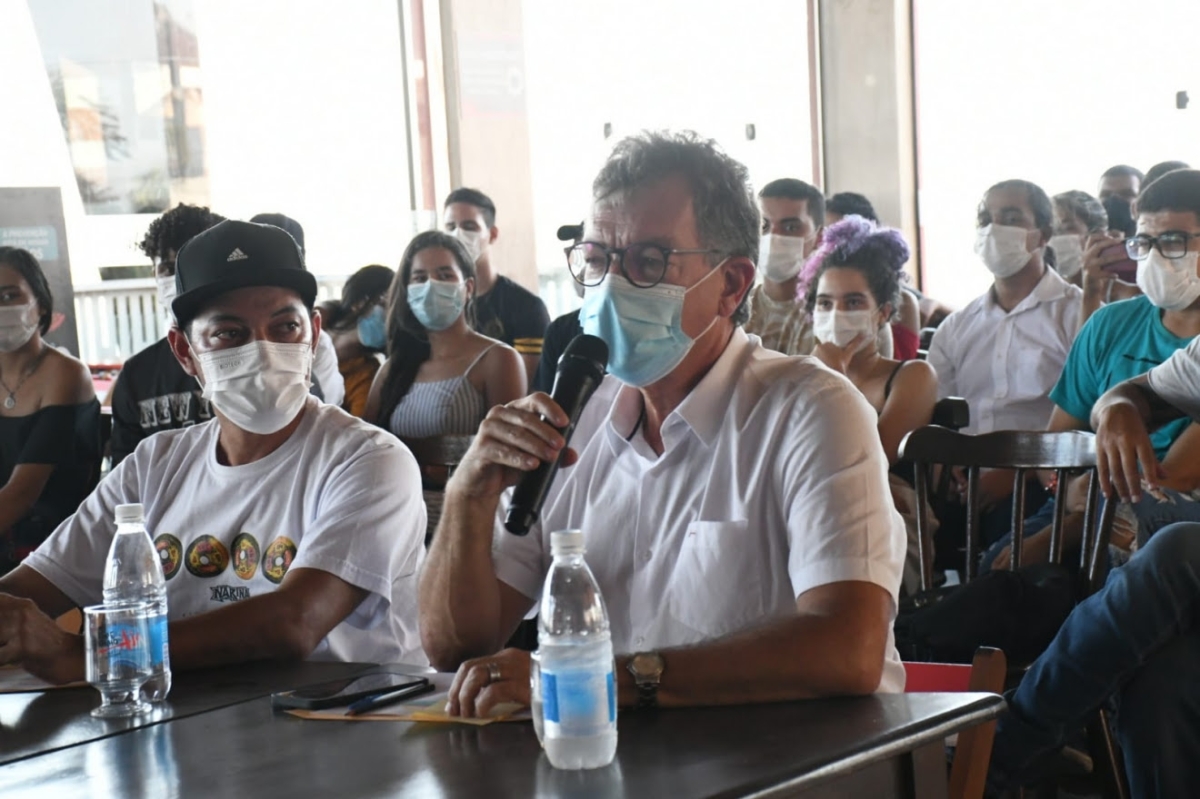 Laércio Oliveira prestigia a conclusão do JA Startup, realizado em Propriá (Foto: Site Laércio Oliveira)