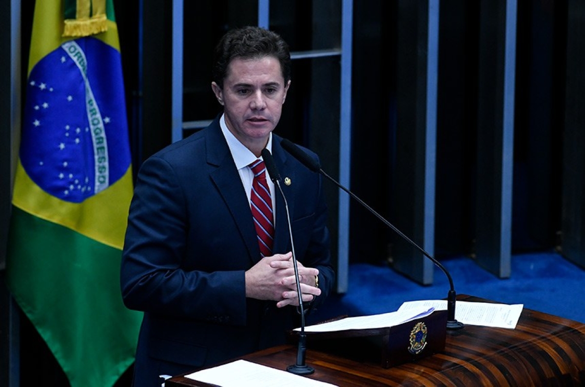 O senador Veneziano Vital do Rêgo (MDB-PB) foi o relator da matéria, que vai a sanção (Foto: Jefferson Rudy/ Agência Senado)