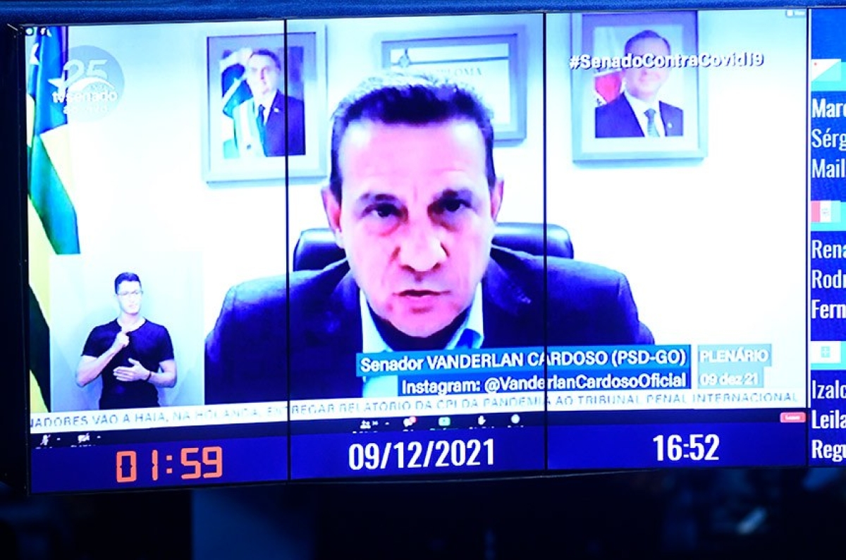 O senador Vanderlan Cardoso (PSD-GO) foi o relator da proposta, que segue para a sanção presidencial (Foto: Jefferson Rudy/ Agência Senado)
