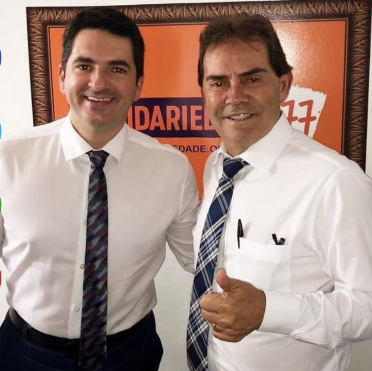 Paulinho da Força: "Gustinho é presidente estadual do Solidariedade até o dia que ele quiser" (Foto: Assessoria Gustinho Ribeiro)