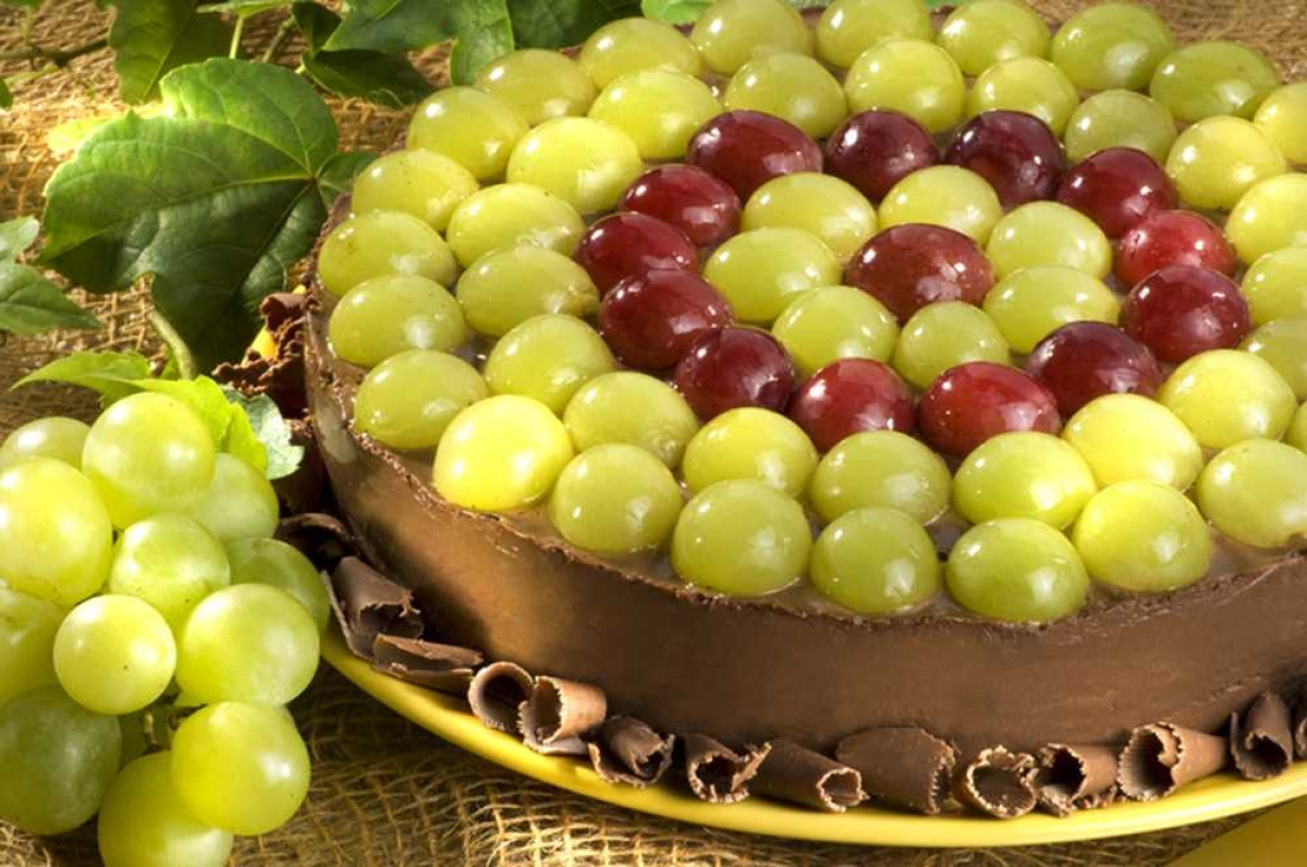 Torta de Uva com Chocolate (Foto: Divulgação/ Mimo)