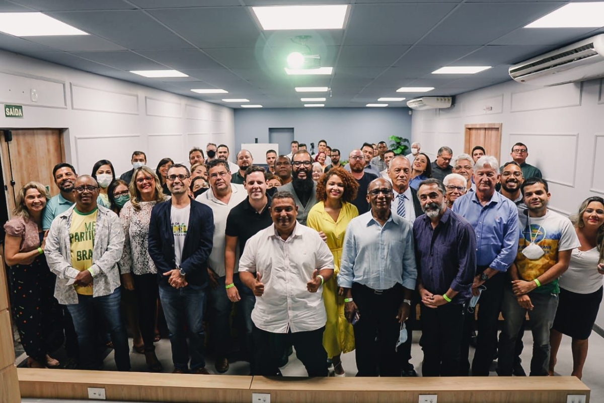 Conservadores lotam o Cacique Chá em confraternização bolsonarista (Foto: Assessoria)