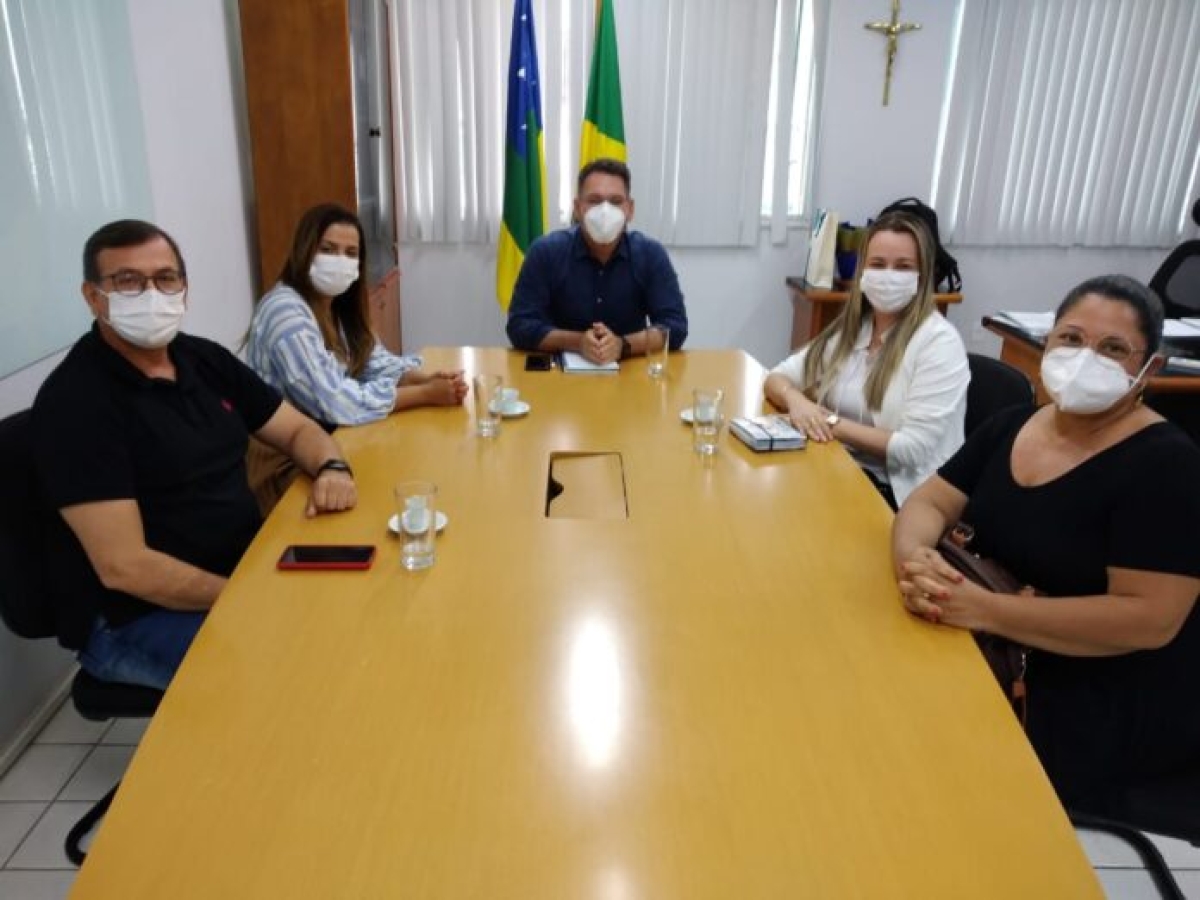 Reunião aconteceu na manhã desta segunda-feira, 27 (Foto: Site Iran Barbosa)