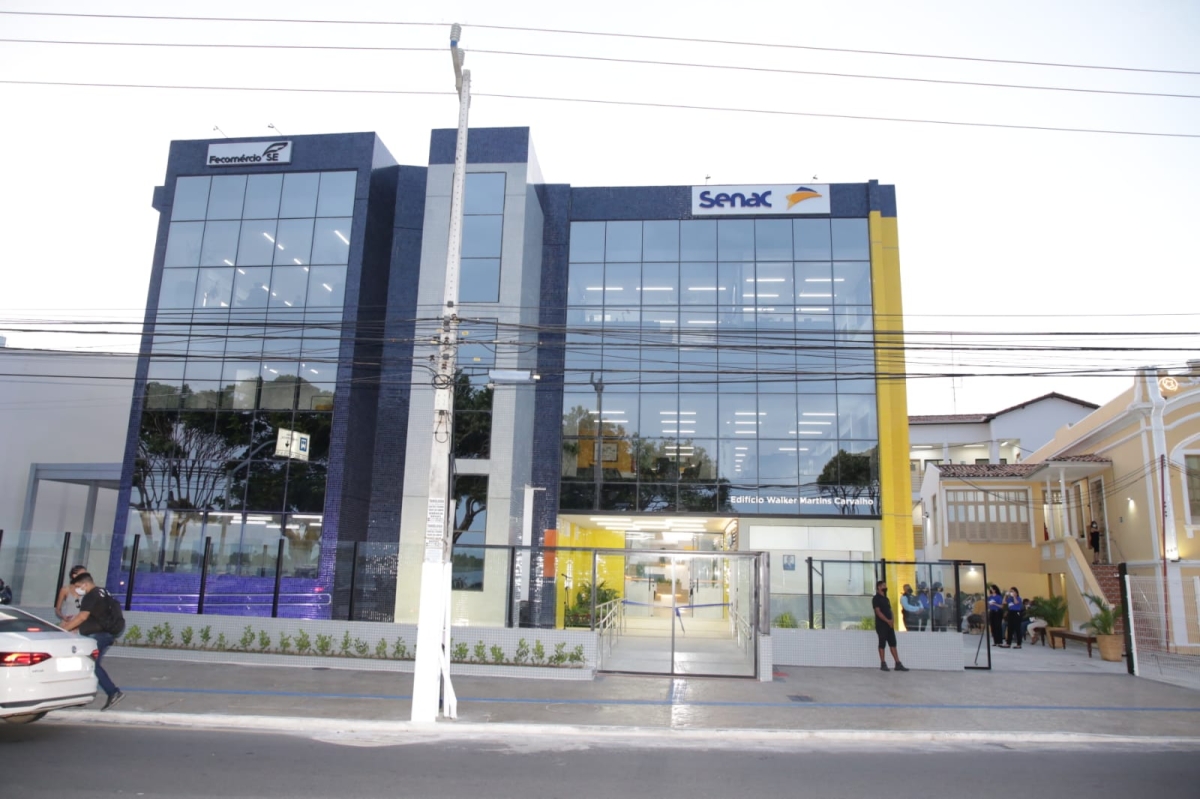 Novas instalações do Senac Sergipe (Foto: Cleverton Ribeiro/ TCE/SE)