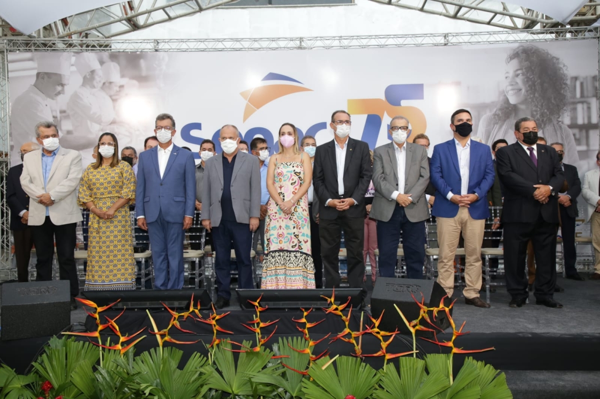 Presidente do TCE participa de inauguração das novas instalações do Senac Sergipe (Foto: Cleverton Ribeiro/ TCE/SE)