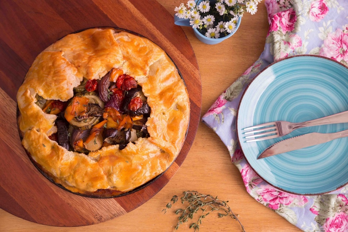 Torta Rústica de Legumes (Foto: Divulgação/ Finna)