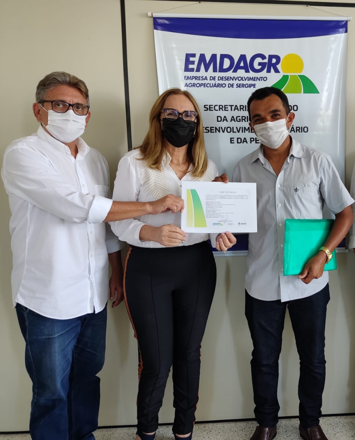 Governo do Estado regulariza mais uma queijaria de pequeno porte do alto sertão (Foto: Emdagro/SE)