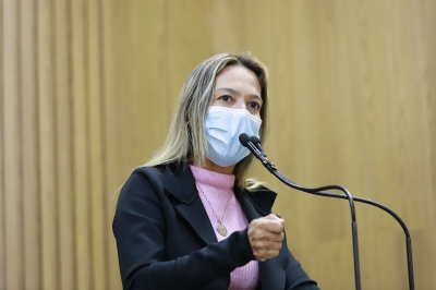 "Governador, vá ao Hospital João Alves para o senhor ver que eu estou falando a verdade", afirma Sheyla Galba (Foto: Assessoria Sheyla Galba)