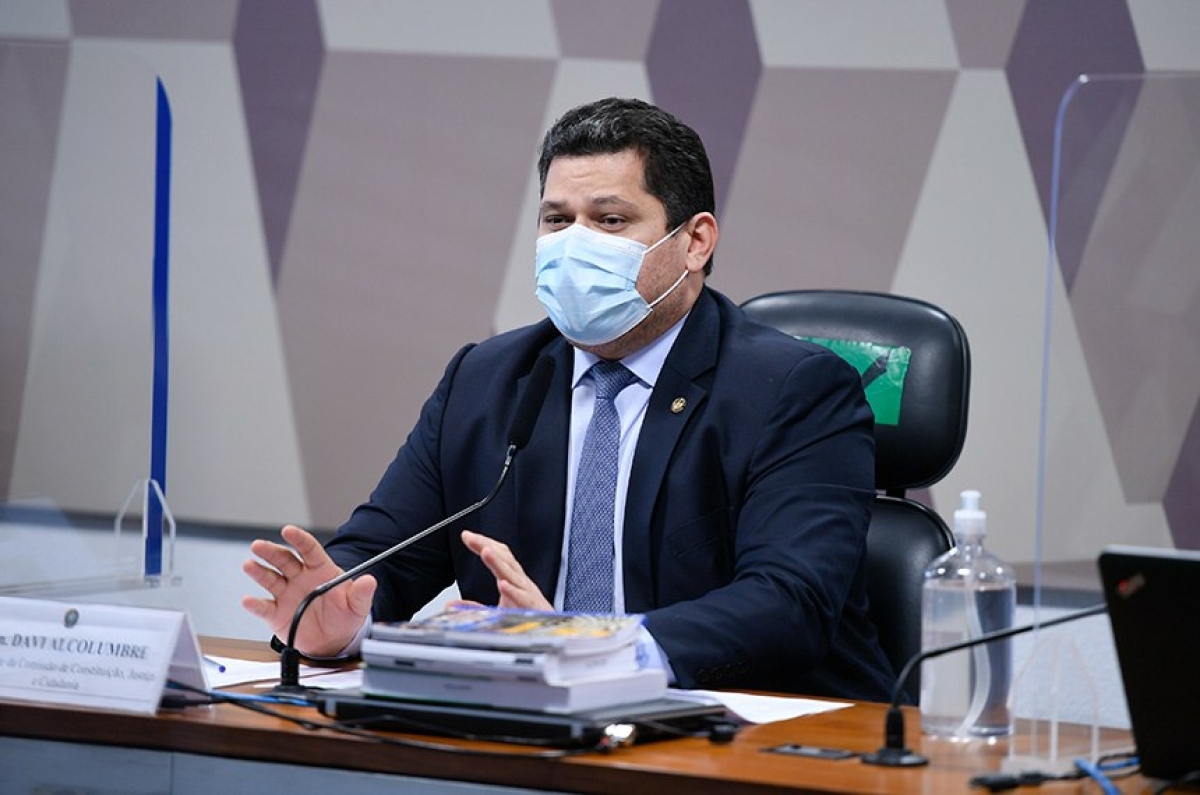 O senador Davi Alcolumbre (DEM-AP), que é judeu, foi um dos que se manifestaram, em nota oficial (Foto: Edilson Rodrigues/ Agência Senado)