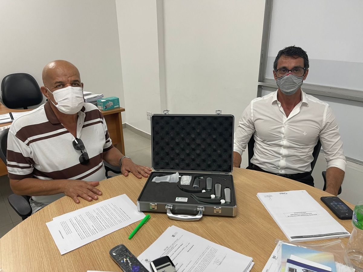Coopanest-SE entrega materiais para os hospitais de Cirurgia, da Criança e de Urgência de Sergipe (Foto: Ascom Coopanest-SE)