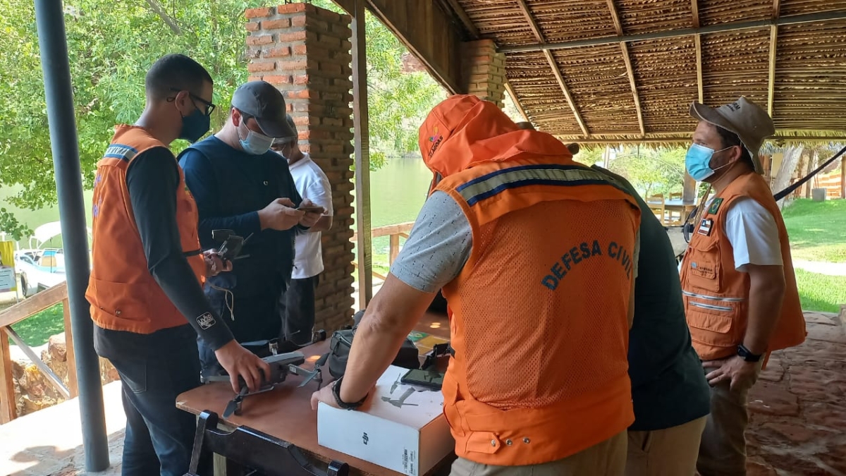 Defesa Civil conclui levantamento de área de risco em Cânions no Rio São Francisco (Foto: Sedurbs/SE)