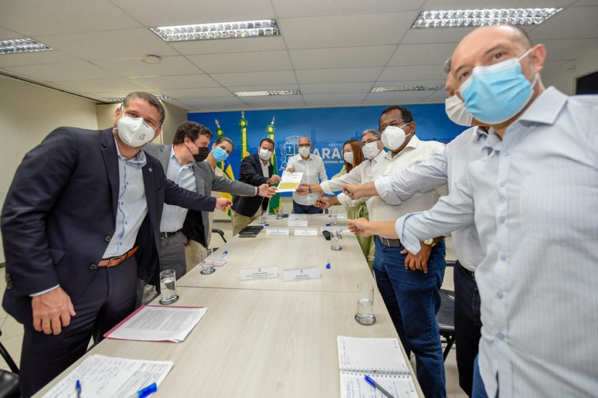 Prefeitura de Aracaju assina convênio com BNDES e IFC para projeto de estruturação de PPP na Saúde (Foto: Arthur Soares/ PMA)