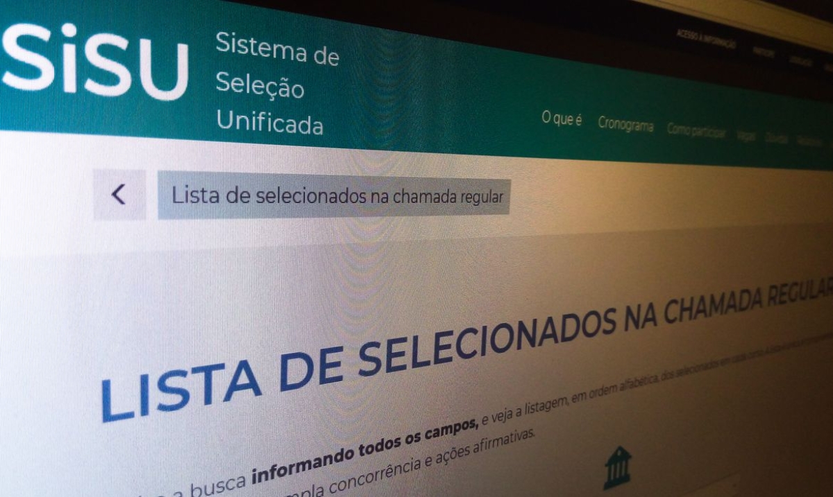 Primeira chamada do Sisu vai até 8 de março (Foto: Agência Brasil)