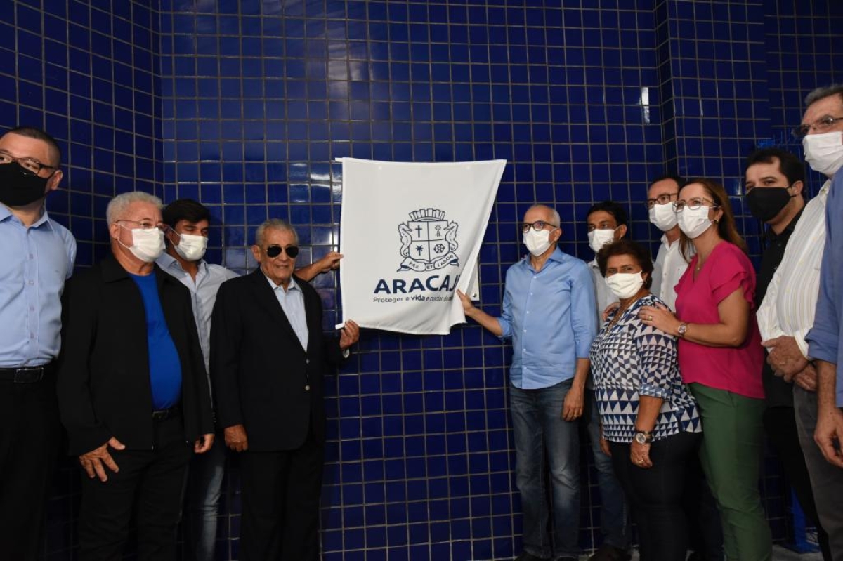 Prefeito Edvaldo Nogueira entrega novo terminal do Mercado: uma obra histórica (Foto: Ana Lícia Menezes/ PMA)
