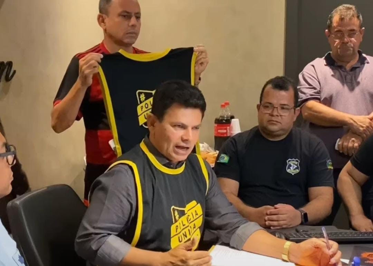 Polícia Unida: Valmir de Francisquinho destaca compromisso com servidores (Foto: Assessoria Valmir de Francisquinho)